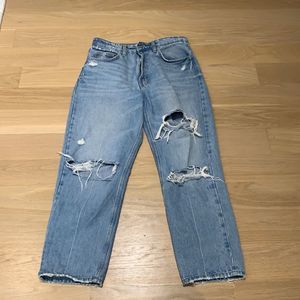 Zara ripped jeans